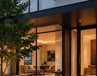 Architectural editorial photograph